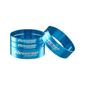 Stem Spacer Set Ultra-Light 1 1/8" Blue