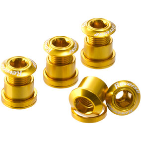 Chainring Bolt Set Gold