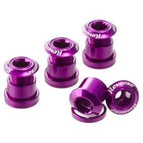Chainring Bolt Set Purple