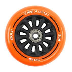 Slamm 100mm Ny-Core Wheels Orange