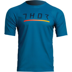 Jersey Thor MTB MX Assist Caliber Teal Medium