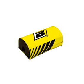 Tapered Yellow Handle Bar Pad - Blackbird Racing