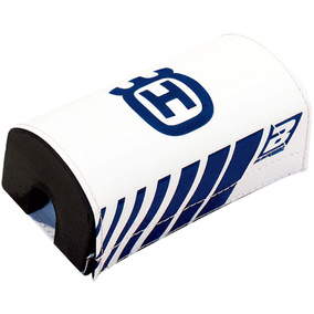 Tapered Husqvarna Handle Bar Pad - Blackbird Racing