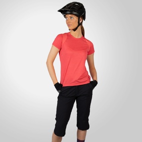 Endura Women’s Hummvee 3/4 Shorts (With Liner) – Black XS