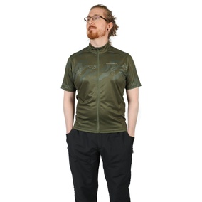 Endura Men’s Hummvee Ray S/S Jersey – Olive Green S