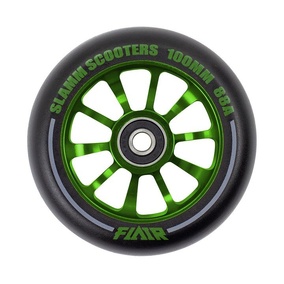 Slamm 100mm Flair 2.0 Wheel Green 100mm