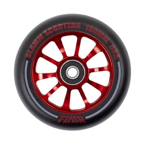 Slamm 100mm Flair 2.0 Wheel Red 100mm