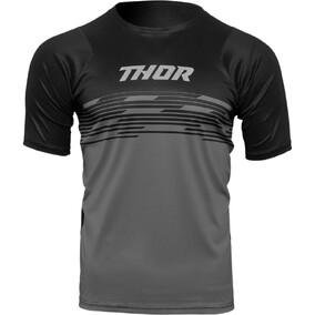 Jersey Thor MTB Assist Black/Grey Large