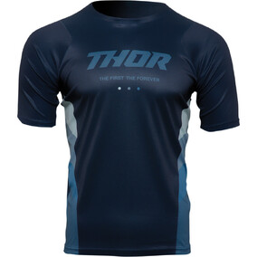 MTB Jersey Thor Assist React Midnight/Teal XS