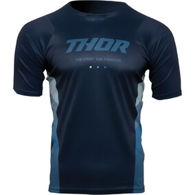 MTB Jersey Thor Assist React Midnight/Teal XL