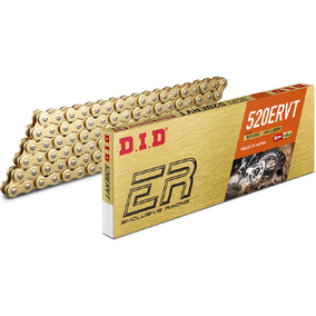 DID 520 ERVT 120 Link X Ring Gold Motorcycle Chain