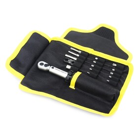 Pedros Demi Torque Wrench II & Bit Set (3-15Nm) 