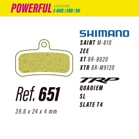 Less Brakes Shimano Powerful 651