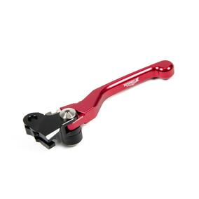 Torc 1 Racing Honda CR125R CR250R 04-07 CRF250R CRF450R 04-21 CRF450X 05-23 Red Vengeance Flex Clutch Lever