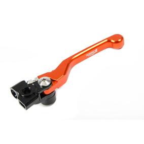 Torc 1 Racing KTM 08-23 Black/Orange Vengeance Flex Clutch Lever