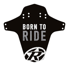 Mudguard MTB Bike Born to Ride Black Grey