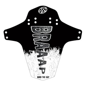 Mudguard MTB Bike Braaap Black White