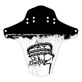 Reverse MTB Mudguard Fist Black White