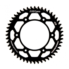 MX Pro Suzuki RM/RMX/RMZ/DRZ Black Alloy T10 Race Series Rear Sprocket