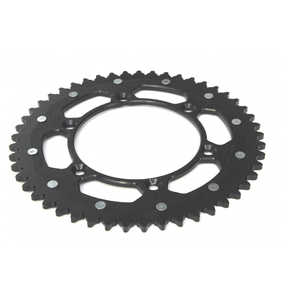 MX Pro Suzuki RM/RMX/RMZ/DRZ Black Steel/Alloy Dual Drive Rear Sprocket