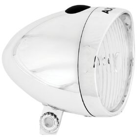 Bike LED Battery Headlight - Silver