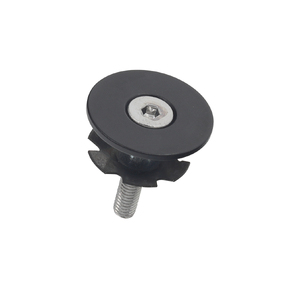 Bicycle steering top cap Anodized black