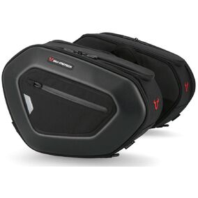 PRO BLAZE HIGH SADDLEBAGS SW MOTECH PRO1680D BALLISTIC NYLON BLACK IN PAIRS