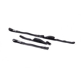 ROK STRAPS. 2 ADJUSTABLE STRAPS. BLACK. 500-1500mm 