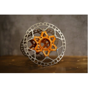 ROLLCii Centerlock Floating Rotor 160mm, Tangerine Camo