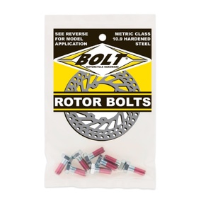 BOLTHONDA CR80/85/CRF150R (F+R) ROTOR BOLT PACK 