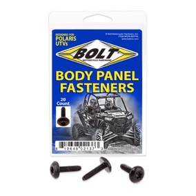 BOLT UTV BODY PANEL FASTENER SCREWS- RZRM6x24 10PK