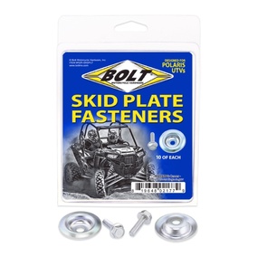 BOLT UTV SKID PLATE FASTENERS - WASHER/BOLT - RZR (20 each)