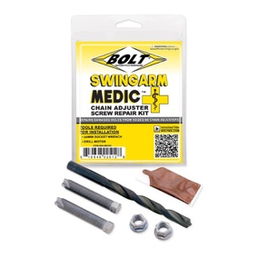 BOLT SWINGARM MEDIC CHAIN ADJUSTER SCREW REPAIR KIT