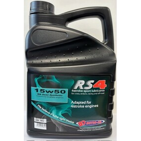 BO RS4 15W50 Semi Synthetic Oil 4 Litres 