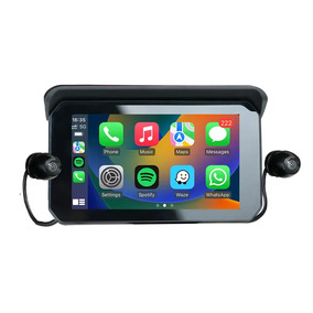 Wireless Carplay & Andriod 5" Screen + Cameras for Motorcycles