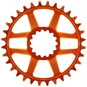 Helix Race Direct Mount Chainring 28T Orange