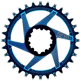 Helix Race 3-Bolt Direct Mount Chainring 30T - Intergalactic