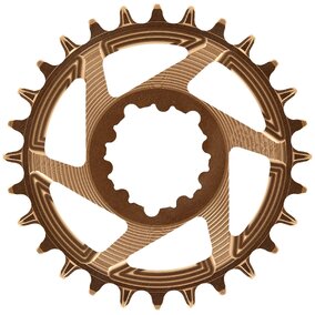 Helix Race 3-Bolt Direct Mount Chainring 28T - Bronze