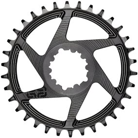 Helix Race 3-Bolt Direct Mount Chainring 30T - Black