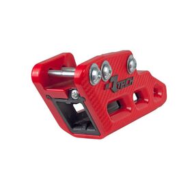 Racetech Honda CRF250R-450R 07-23 Monoblock Worx Chain Guide Red