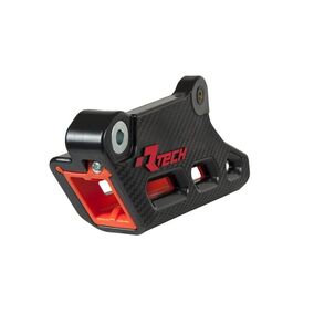 RTech KTM SX/EXC/F 07-23 Black/Orange Monoblock Worx Chain Guide 