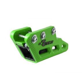 Racetech Kawasaki KX250-450F 09-23 Monoblock Worx Chain Guide Green