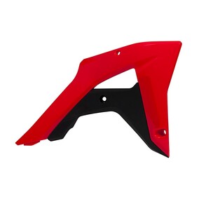 RTech Honda CRF250RX 19-21 CRF450RX 17-20 CRF450X 19-25 Red/Black Radiator Shrouds