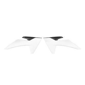 RTech KTM 65SX 24-on White / Black Radiator Shrouds