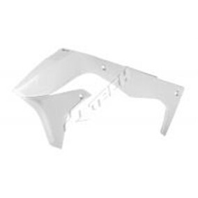 RTech Kawasaki KX450F 16-18 White Radiator Shrouds