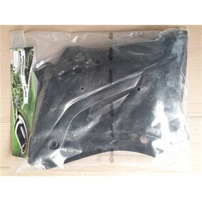 RTech Kawasaki KX450F 09-11 Black Radiator Shrouds