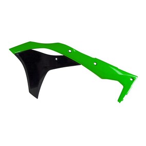 RTech Kawasaki KX250F 17-20 Green/Black Radiator Shrouds