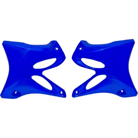 RTech Yamaha YZ125 YZ250 02-14 Blue Radiator Shrouds 