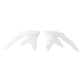 RTech Yamaha YZF450 2023 White Radiator Shrouds