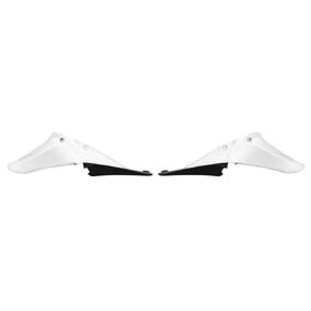 RTech Yamaha YZ450F 10-13 White/Black Upper Radiator Shrouds 